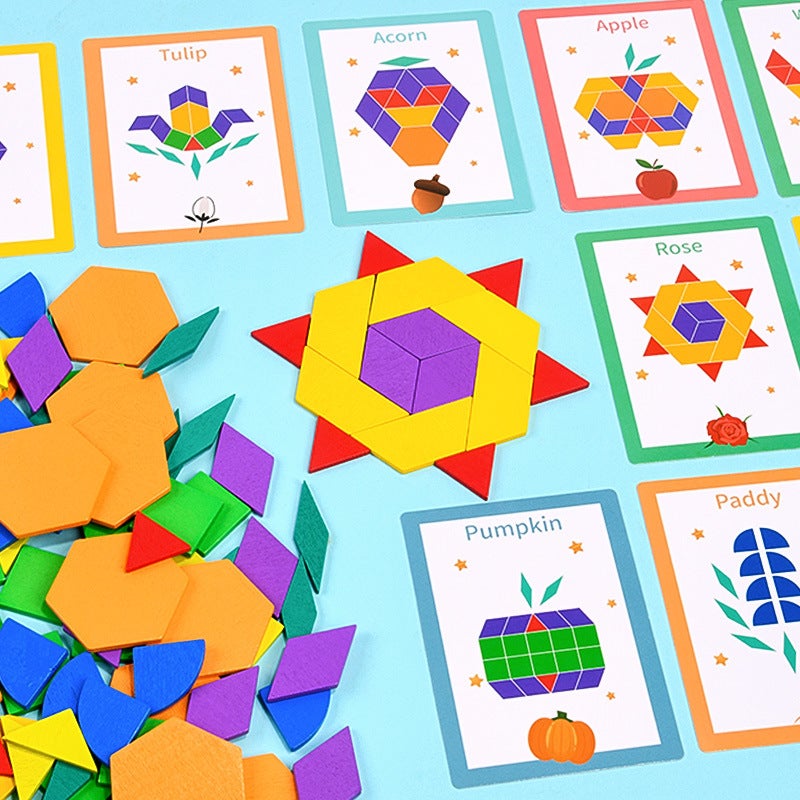 New 160 Creative Children'S Puzzle Puzzle Early Education Wooden Baby Puzzle Building Blocks Hand-Eye Coordination Toys - Image 2